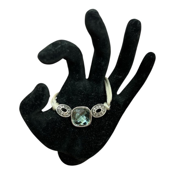 Brighton Blue Crystal Venus Rising Cord Bracelet - Picture 1 of 8